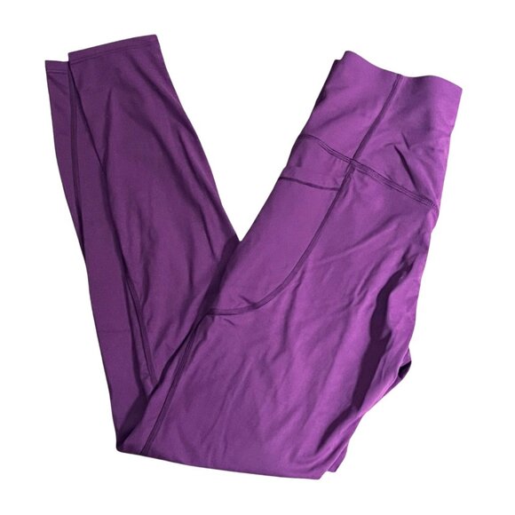 Halara So Cinched Tummy Control Shaping UltraSculpt Leggings Pockets Sz Large Fu - Picture 2 of 13